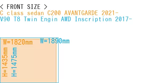 #C class sedan C200 AVANTGARDE 2021- + V90 T8 Twin Engin AWD Inscription 2017-